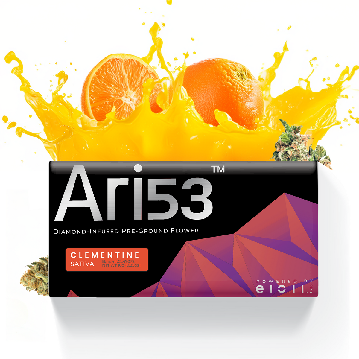 ARI53 Clementine - Energizing Sativa Strain – E10 Labs